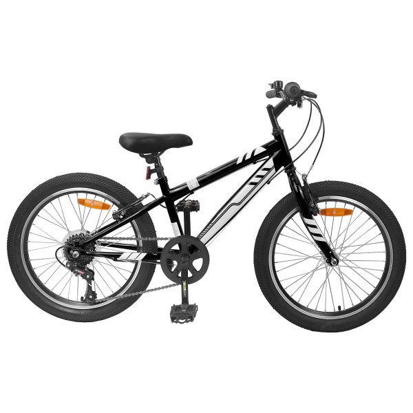 Mountain Twilight 20 inches 6-Speed 5-8 years old Black