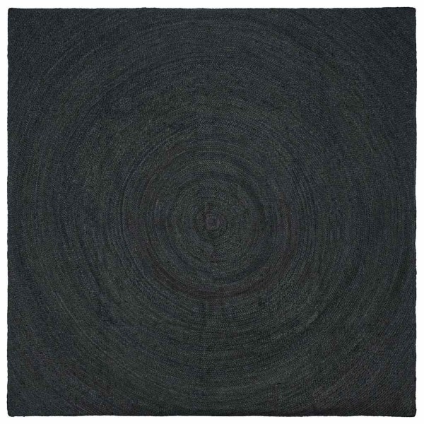 Carpet coating Dark grey 240 x 240 cm Jute