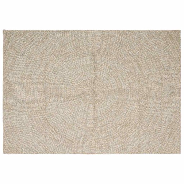 Carpets Natural and White 200 x 290 cm Jute