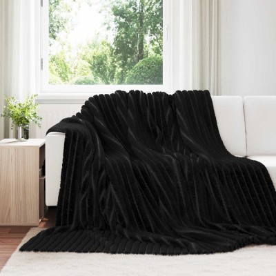 Throw blankets 6 pcs Black...