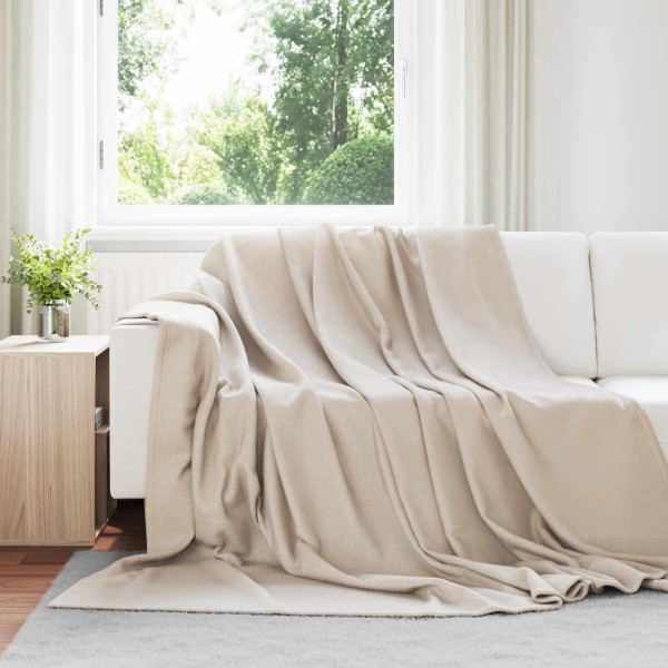 Throw blankets 6 pcs Sand 270 x 240 cm Flyse