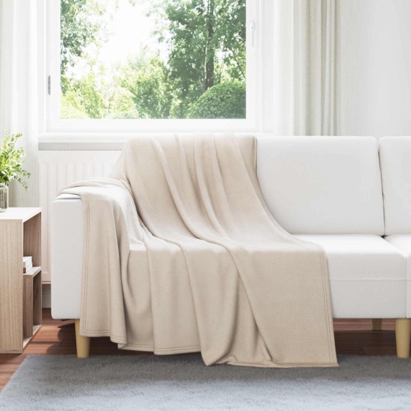 Throw blankets 24 pcs Sand 200 x 150 cm Flyse
