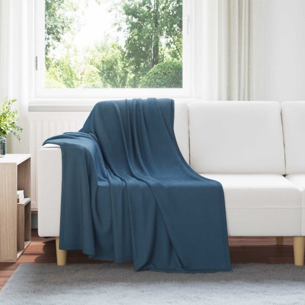 Throw blankets 24 pcs Marine blue 170 x 130 cm Flyse