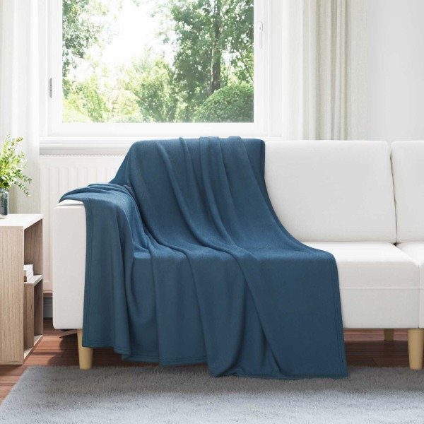 Throw blankets 24 pcs Marine blue 200 x 150 cm Flyse