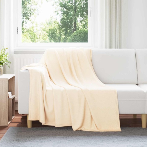 Throw blankets 24 pcs Creamy 200 x 150 cm Flyse