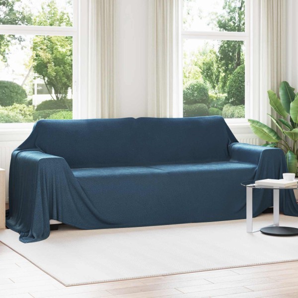 Throw blankets 6 pcs Marine blue 350 x 270 cm Flyse