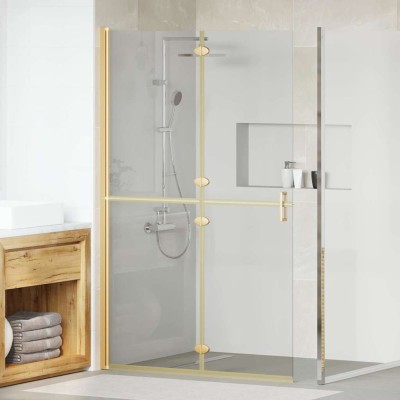 Travelling shower wall Gold...