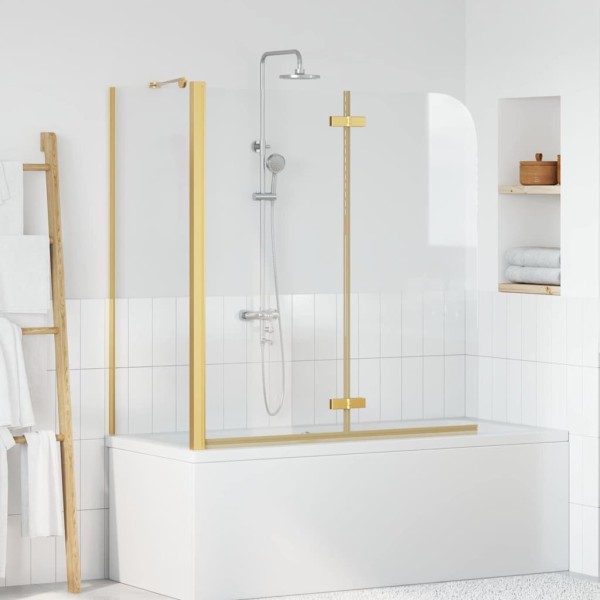Shower cabinet curtain Gold 120 x 68 x 130 cm