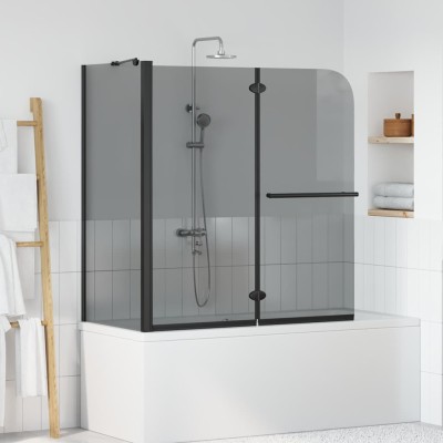Double folding shower room...