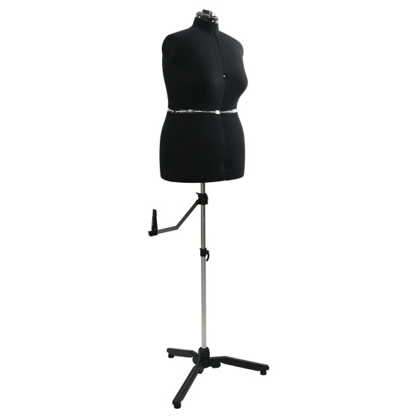 Adjustable scroll form for women Black l Aksomas