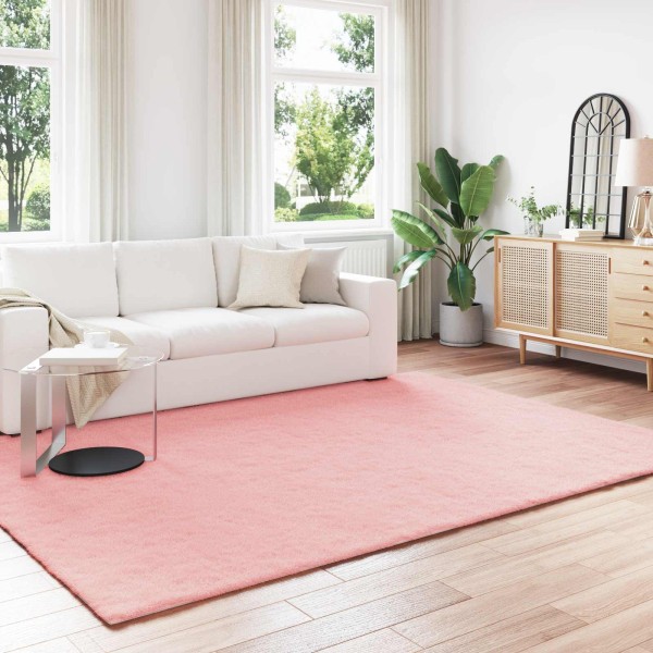Artificial rabbit fur carpet Oite Pink 240 x 340 cm
