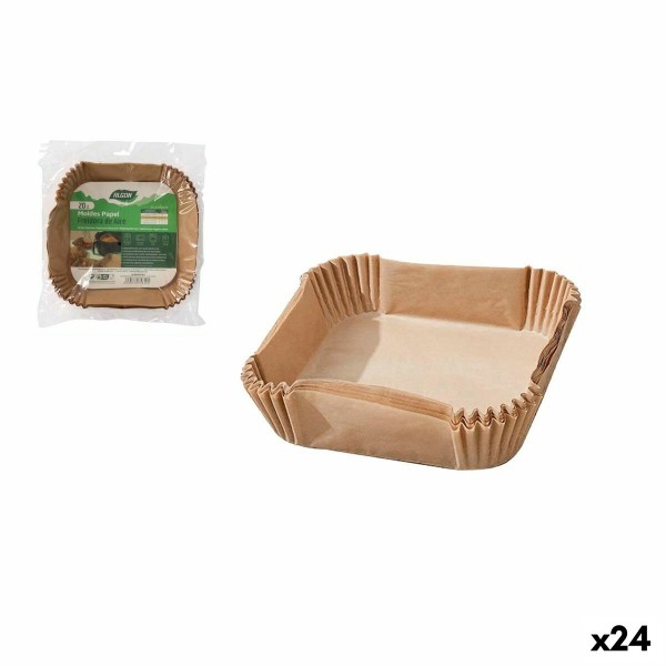 Food Tray Set Algon Фритюрница без Масла 24 cm 20 Предметы (24 штук)