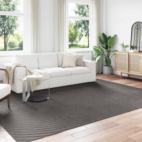 zoning carpet HUARTE Anthracite 280 x 200 cm