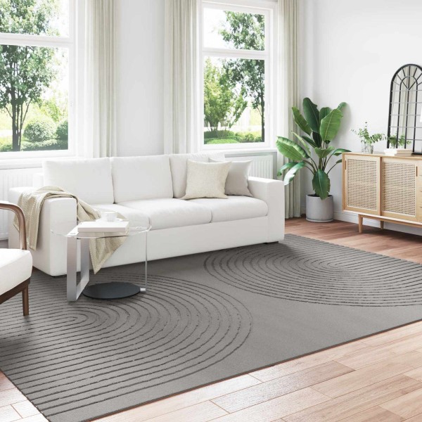 zoning carpet HUARTE Gray 280 x 200 cm Polyester