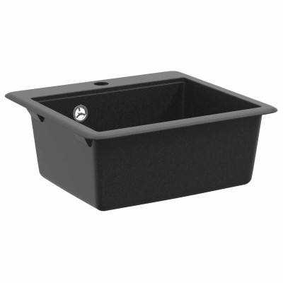 Kriauklė Juoda 470 x 440 mm...
