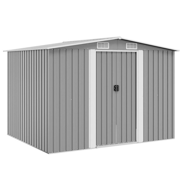 Garden stand, gray, metal, 257x205x178 cm