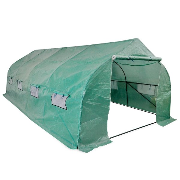 Greenhouse, steel frame, large, 18 m ²