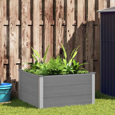 Garden pots, gray, WPC,...