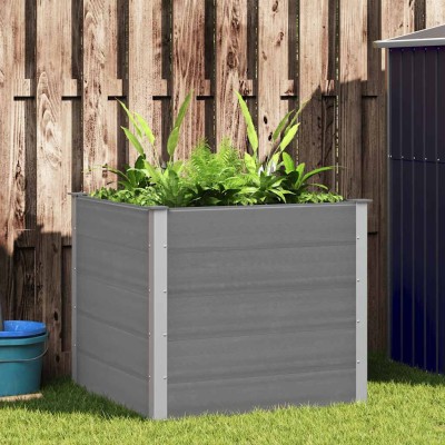 Garden pots, gray, WPC,...