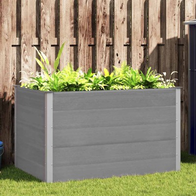 Garden pots, gray, WPC,...