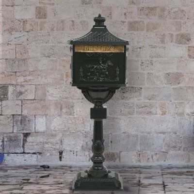 Postal box, aluminium,...