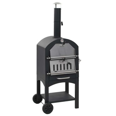 Outdoor coal kiln pizza...