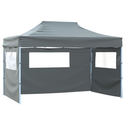 Folding tent with 3 walls,...