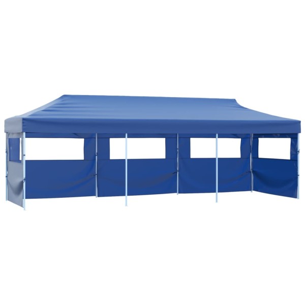 The tent with 5 sides., blue, 3x9m