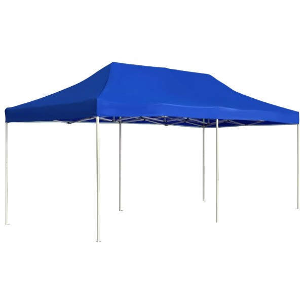 Prof. Plank tent, blue, 6x3m, aluminium