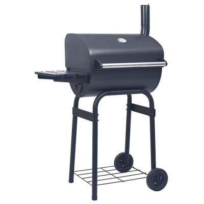 Wood carbon-fired barbecue...