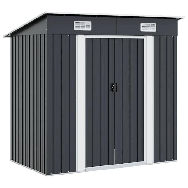 Garden stand, anthracite color, steel