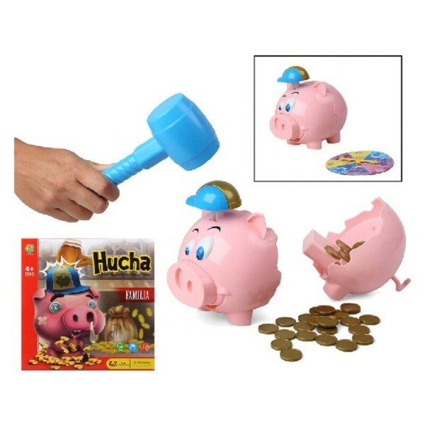 Образовательный набор Piggy bank испанский Розовый (27 x 27 cm)