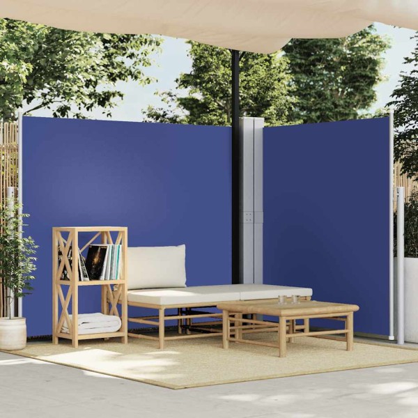 Pull out side bulkhead, blue, 160x600cm
