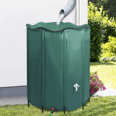 Folding rain water...