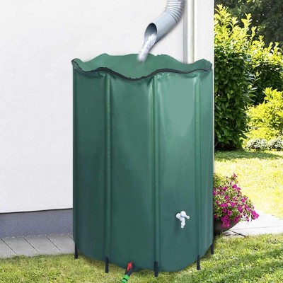 Folding rain water...