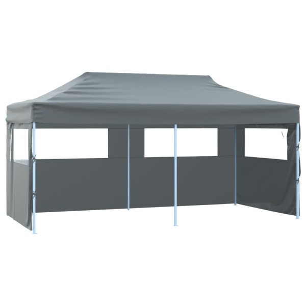 Folding tent, anthracite, 3x6m, steel