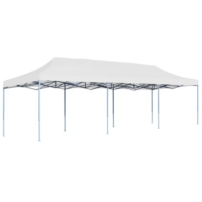 Displaying tent, white, 3x9 m