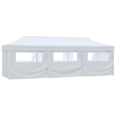 Released wooden tent with 8...