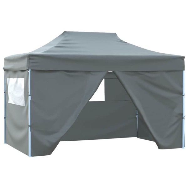 Folding tent, anthracite, 3x4m, steel