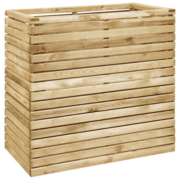 Wazon for flowers, 100x50x100cm, impregnated pine wood