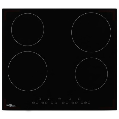 Ceramic hob with 4 hobs,...
