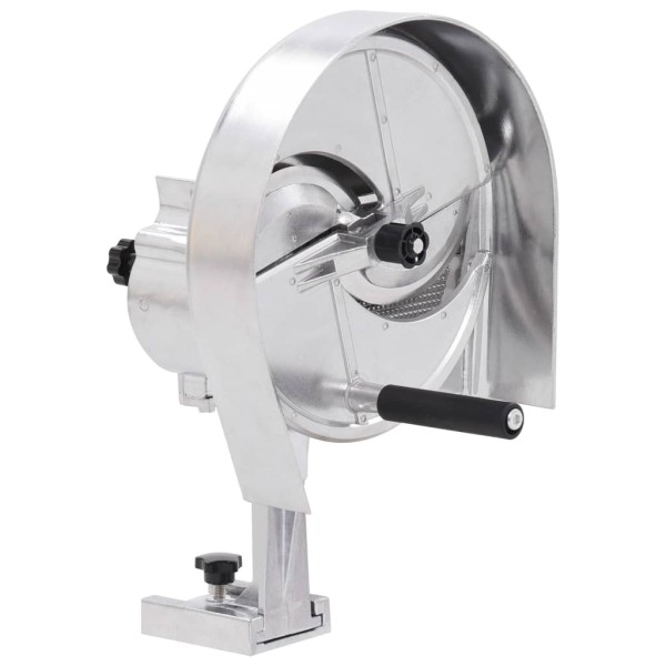 Hand vegetable slicer, silver, 22x44,5cm, aluminium