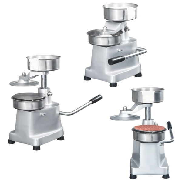 Meat press with 500 leaves, aluminum, 13cm