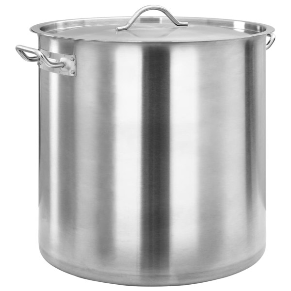 Food preparation pot, 40x40cm, stainless steel, 50l