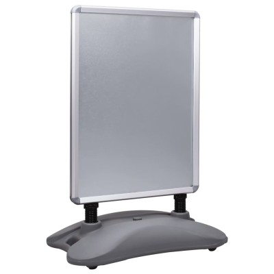 Advertising stand, grey,...