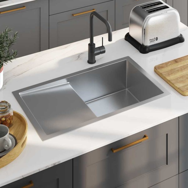 Kitchen, handmade, stainless steel