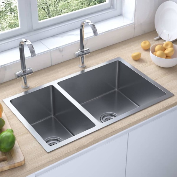 Kitchen, stainless steel