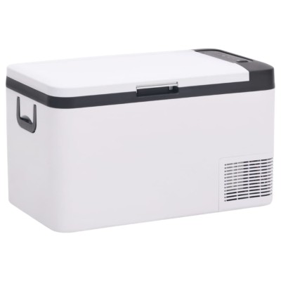 Cold box with handle, black...