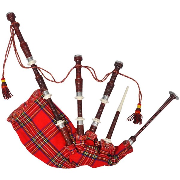 Scottish smash, red color, Royal Steward tartanas