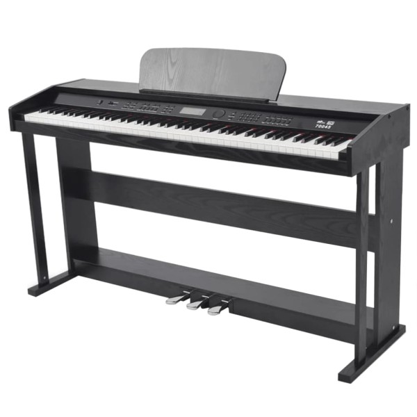 Digital Piano, 88 keys, black melamine plate